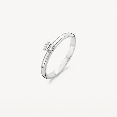 Abbildung von Blush 1132WZI Damenring Weißgold 585 mit Zirkonia