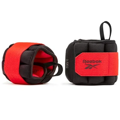 Abbildung von Flexlock Handgelenkgewichte schwarz/rot (Paar) Reebok