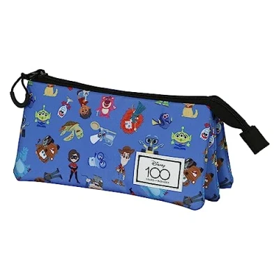 Abbildung von Disney 100 Family FAN Dreifach Federmäppchen 2.0, Blau
