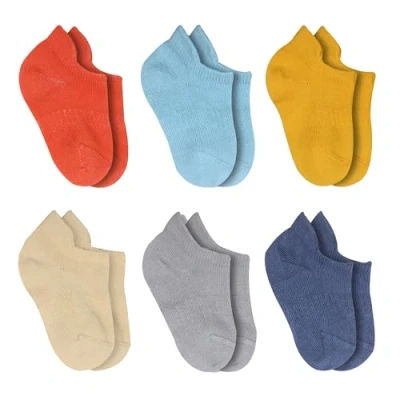 Abbildung von bistyle Baumwolle 6 Paar Baby Socken für Neugeborene Säugling 0 Monate bis 3 Jahre Stopper Nahtlos Jungen Mädchen Kindersocken (as3, age, 6_months, 12_months, Rot)