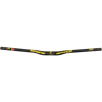 Abbildung von Spank Lenker Spike 800 Race bar, VIBRO CORE, XGT, 31.8 mm, black/yellow, 30 SP BAR 0038