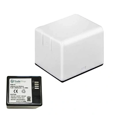 Abbildung von Trade Shop Hochwertiger Li Ion Akku für Arlo Pro/Pro 2 Sicherheits Kamera ersetzt: 308 10029 01, 10047 A 1, 1B 2000mAh 7,2V Ersatz