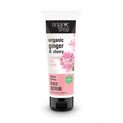 Abbildung von Organic Shop Oczyszczający peeling do twarzy Ginger Cherry