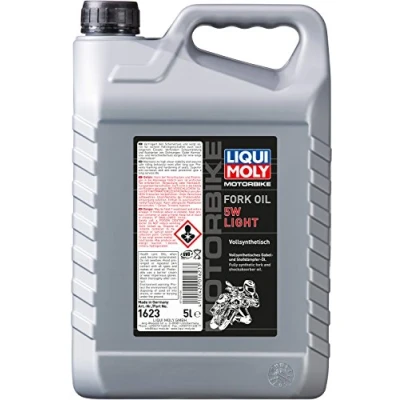 Abbildung von LIQUI MOLY Motorbike Fork Oil 5W light 5 L Motorrad Gabelöl Art. Nr.: 1623
