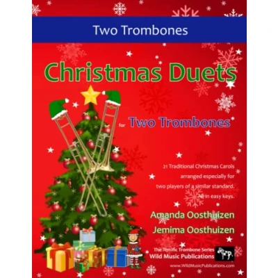 Abbildung von Christmas Duets for two Trombones: 21 Traditional Carols arranged in Bass Clef equal trombone players of intermediate standard