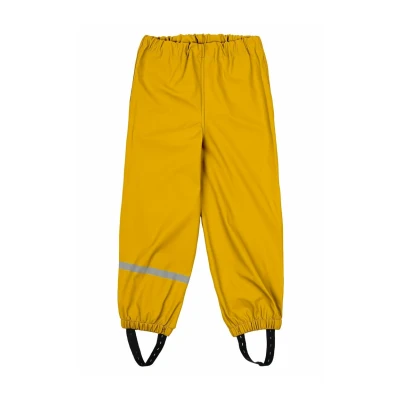 Abbildung von Mikk line Regenhose Kinder 116 Sunflower Wasser und Winddichte Matschhose Mädchen Jungen Ideal Für Regen Matschwetter Mit Elastische Passform