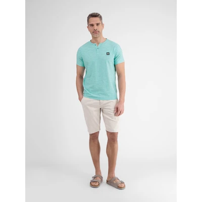 Abbildung von LERROS Henleyshirt &quot;LERROS Herren Serafino Shirt, gestreift&quot;
