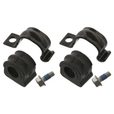 Abbildung von FEBI BILSTEIN 37139 Reparatursatz, Stabilisatorlager Vorderachse mit Halter Schrauben VOLKSWAGEN: Golf 4 Schrägheck, Variant, Bora Variant