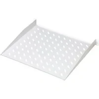 Abbildung von DIGITUS Professional DN 97614 Fachboden zum Festeinbau in 19&quot; Schränke Traglast 15 kg ab 600 mm Schranktiefe 1HE Farbe grau