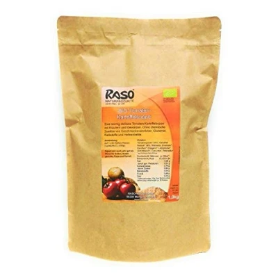 Abbildung von Bio Tomaten Kartoffel Suppe 1 Kg Instant Creme Pulver von RASO Naturprodukte AllgäuL8