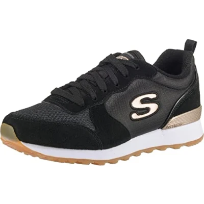 Abbildung von Skechers OG 85 Sneaker low, Damen, Größe: 39.5, Black /rose gold Schuhe