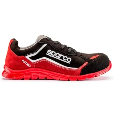 Abbildung von Sparco Teamwork Scarpa Antinfortunistica Da Lavoro, Rot, 47 EU