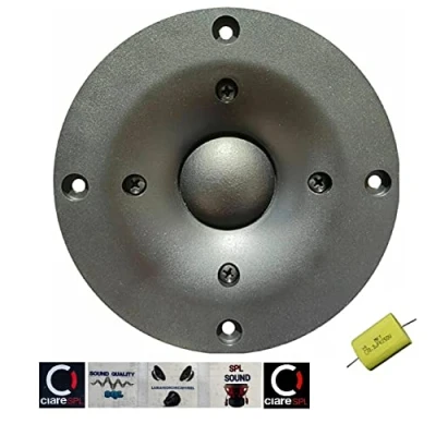 Abbildung von 1 CIARE PT383 Tweeter Driver 5,25&quot; 13,00 cm 130 mm Durchmesser 120 watt rms 300 max impedanz 8 ohm empfindlichkeit 94 db Haus schwarz, stück + 5 kostenlose Aufkleber