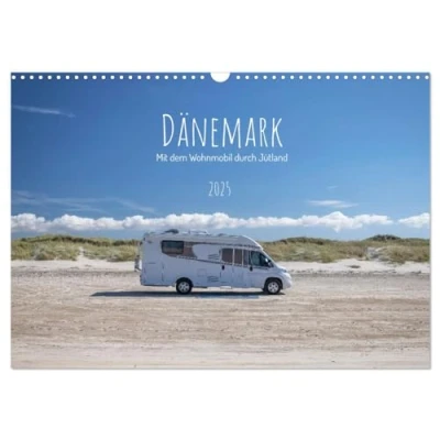 Abbildung von Dänemark Mit dem Wohnmobil durch Jütland (Wandkalender 2025 DIN A3 quer), CALVENDO Monatskalender