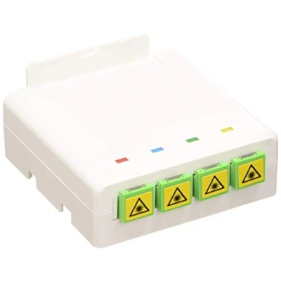 Abbildung von DeLOCK LWL Anschlussdose für Hutschiene 4 x SC Simplex oder LC Duplex