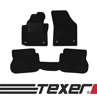 Abbildung von TEXER Textil Fußmatten Passend für VW Caddy III Bj. 2003 Basic