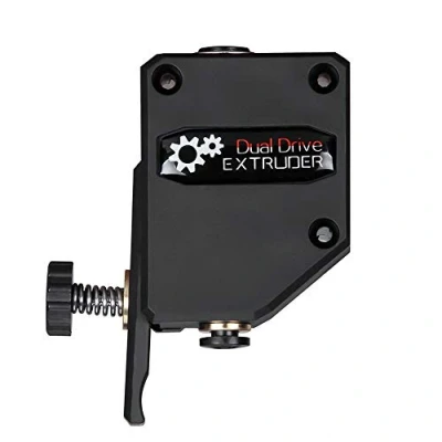 Abbildung von Iverntech Verbesserter Dual Drive Extruder für CR 10, Ender 3 Serie, Anycubic Mega S, Tevo Tornado, Wanhao D9, Anet A8 E10 und Prusa I3 DIY 3D Drucker