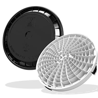 Abbildung von detailmate Eimer Zubehör Set: Detail Guardz Dirt Lock Schmutzeinsatz Weiß mit schwarzem Magic Bucket Deckel für Wascheimer Wascheimereinsatz und eine Autowäsche ohne Kratzer