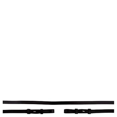 Abbildung von Premiere Zügel Dressur Leder 13mm Blind Schwarz Warmblut