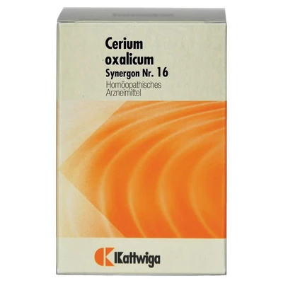 Abbildung von Synergon Komplex 16 Cerium oxalicum Tabl 200 St