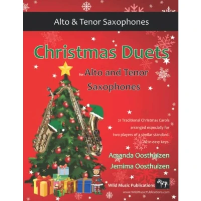 Abbildung von Christmas Duets for Alto and Tenor Saxophones: 21 Traditional Carols arranged two equal saxophone players of intermediate standard