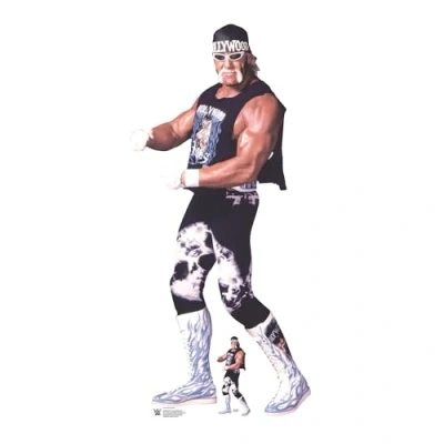 Abbildung von Star Cutouts SC4414 Pappaufsteller Hulk Hogan NWO WWE, Höhe 196 cm