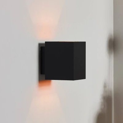 Abbildung von Lucide XERA Wandleuchte 1xG9 Schwarz, 10 x 8.1999999999999993 cm