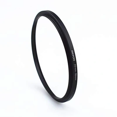 Abbildung von 77mm bis 86mm Camera Metall Filter Ring,77 Step up Filteradapter Ring von Kamera Objektiv mit Filtergewinde auf