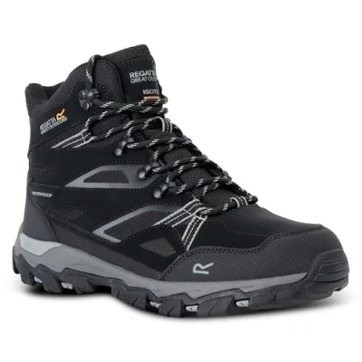Abbildung von Regatta Holcombe Hikingschuh blackgranite rm fv, Herren, Größe: 40, Black granite fv Schuhe