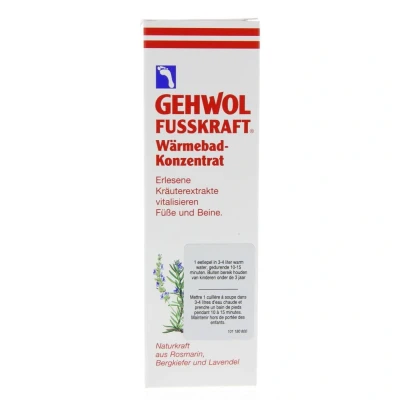 Abbildung von Gehwol Lotion Fisskraft Wärmebad Konzentrat