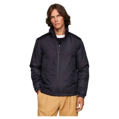 Abbildung von Tommy Hilfiger Portland Stand Collar Jacket Übergangsjacke, Herren, Größe: Small, Desert sky