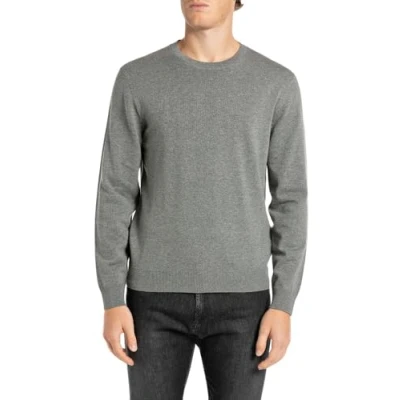 Abbildung von Replay Strickpullover, Herren, Größe: Small, Grey metal melange