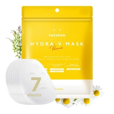 Abbildung von Lululun Hydra Vmask Vitamin Sheet MASK 7PACK Gesichtsmaske, Größe: 181 ml,