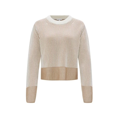 Abbildung von Opus Pagula Strickpullover, Damen, Größe: 36, Soft oat