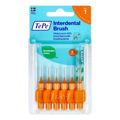 Abbildung von Tepe Interdentalbürste 0,45mm orange
