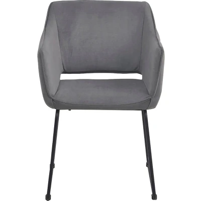 Abbildung von SIT Möbel SIT&amp;CHAIRS Tom Tailor Armlehnstuhl, 2er Set T Velvet Armchair, gepolstert, basalt