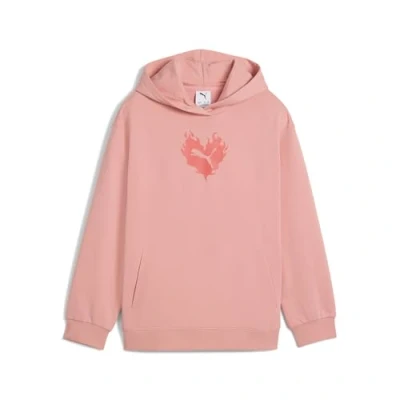 Abbildung von Flaming Love Hoodie Mädchen PUMA Pink Fruit