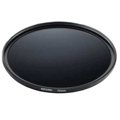 Abbildung von Hama Neutral Graufilter Set 72 mm (bestehend aus ND8, ND64, ND1000 Filtern, ND Filter, Neutraldichtefilter mit 3 Graufiltern, NMC16 Beschichtung, zusätzliches Frontgewinde, Tasche)