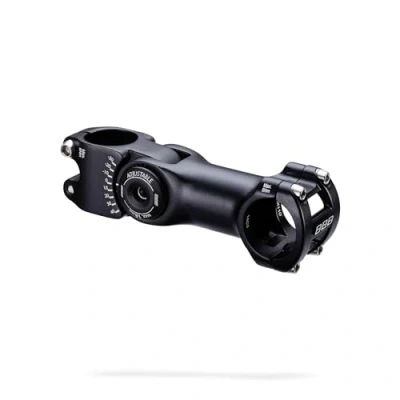 Abbildung von BBB Cycling Highfix Os Fahrradlenkervorbau Einstellbar mit 40 +40 Stangendurchmesser 31,8mm 6061 T6 Aluminium, Schwarz, 90 mm