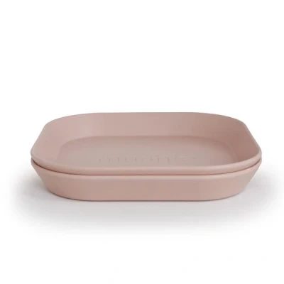 Abbildung von Mushie Teller Blush 2 Teilig