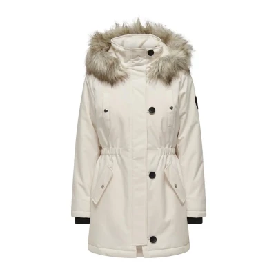 Abbildung von ONLY Onliris CC 2023 OTW Wintermantel, Damen, Größe: XS, Eggnog