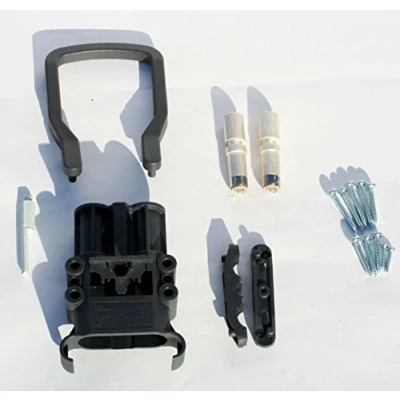 Abbildung von REMA Dose Euro Din 320A Kupplung 50mm² (Griff, Kodierstift grau, Hauptkontakt, Zugentlastung)