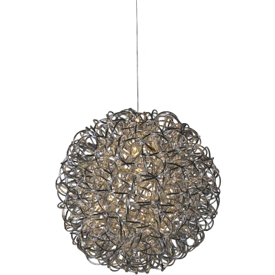 Abbildung von AM Design LED Dekolicht, in Kugelform, Geflecht, Weihnachtsdeko aussen