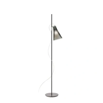 Abbildung von Kartell K Lux Stehleuchte, 1 flammig, schwarz/grau