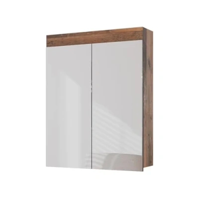 Abbildung von Vicco Badspiegelschrank Luna, Oldstyle, 60 x 77 cm