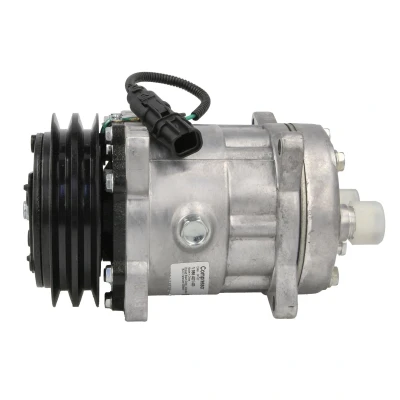 Abbildung von BOSCH 1 986 AD1 430 Kompressor 24V PS R1 R1234yf, R134a mit Montageanleitung, Dichtring