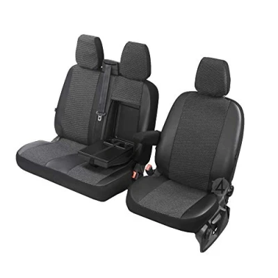 Abbildung von Sitzbezüge Viva passgenau geeignet für FIAT Ducato 2006 2016 2+1 Erste Reihe (1+2) 4D DV VI 3M JDB 174