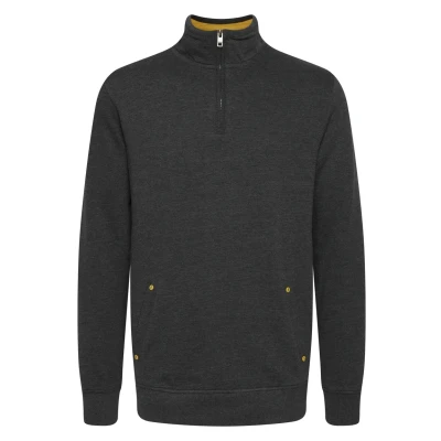 Abbildung von Solid Sdkaran Sweatshirt, Herren, Größe: Medium, Dark grey melange