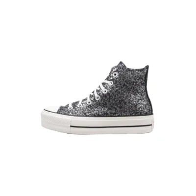 Abbildung von Converse Chuck Taylor ALL STAR LIFT Platform Glitter Sneaker high, Damen, Größe: 35, Into the void/egret/black Textil/synthetik