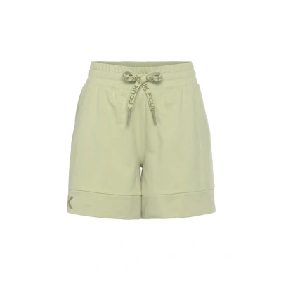 Abbildung von FCUK Sweatshorts, (1 tlg.), Sweatshorts mit Längsteilungsnaht und Logoschriftzug, Loungeanzug
